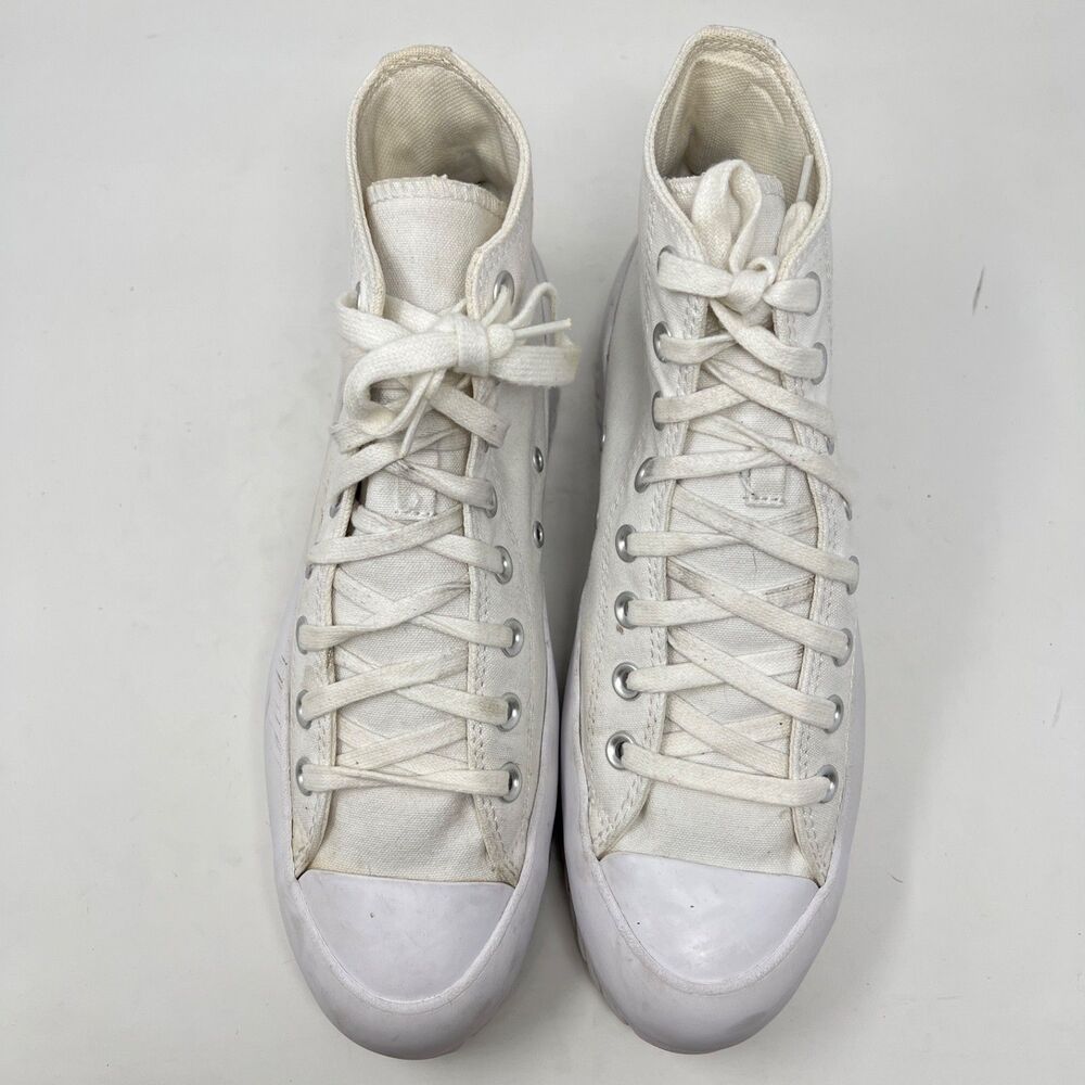 Converse Unisex W10/M8 Lugged 2.0 Sneakers Ankle Boot White Hiking All Star - Picture 4 of 12